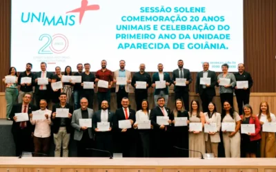 UniMais completa 20 anos e recebe homenagem em Aparecida de Goiânia